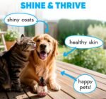 Wild Salmon Oil for Dogs & Cats - Omega 3 Fish Oil for Dogs with EPA & DHA supplements for Skin & Coat, Dandruff, Heart & Immune System, Joint and Brain Support - 250 ml - Image 6