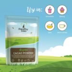 Organic Raw Cacao Powder by TheHealthyTree Company for Yoghurt, Smoothies & Baking - High in Protein, Magnesium, Fibre and Potassium - Sugar Free, Vegan Cacao Powder (500g) - Image 5