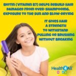 Health4All Kids D-Biotin 90 Chewable Tablets 3 Months Supply, Hair Growth and Strong Nails Supplement for Children 4+, Natural Vegan Orange Flavour, Sugar Free | Made in UK (not Gummies) - Image 5