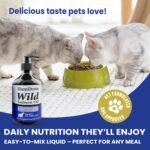 Hamiltons Wild Salmon Oil for Dogs & Cats – Pure Natural Omega-3 Supplement with Vitamin E – Promotes Healthy Skin, Shiny Coat Care, Joints & Heart – Pet Salmon Fish Oil - Image 4
