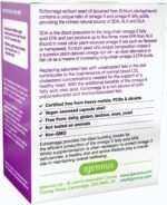 Igennus Echiomega Vegan Omega 3-6-9, Plant Based Echium Seed Oil, Ideal 2:1 Ratio Omega-3 to Omega-6 GLA, Women’s Health, 60 Small Softgels - Image 7