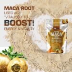 Organic Maca Root Powder 250g Supports Immunity | Premium Macaroot Superfood Super Greens Performance & Endurance Powder | Vegan Pure Peruvian Zero Additives Maca Powder by PROELITE - Image 8