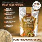 Organic Maca Root Powder 250g Supports Immunity | Premium Macaroot Superfood Super Greens Performance & Endurance Powder | Vegan Pure Peruvian Zero Additives Maca Powder by PROELITE - Image 9