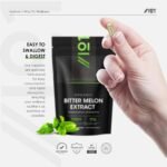 Organic Bitter Melon Extract 16,500mg (Karela) – 55mg Momordica Glycosides – 60 Vegan Capsules (2 Months Supply) – Resealable and Recyclable Pouch by Alpha01 - Image 5