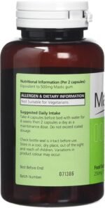 Mastika 250mg Mastic Gum - Pack of 120 Capsules - Image 3