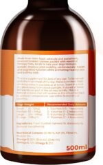 SKIPPER'S Fresh Scottish Salmon Oil for Dogs - 100% Pure Omega 3,6 & 9 Fish Oil Supplements for Dog, Cat, Horse, Ferret & Pets | Treats Itchy Skin, Natural Coat, Brain Health, Joints & Immune System - Image 3