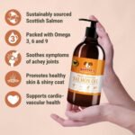 SKIPPER'S Fresh Scottish Salmon Oil for Dogs - 100% Pure Omega 3,6 & 9 Fish Oil Supplements for Dog, Cat, Horse, Ferret & Pets | Treats Itchy Skin, Natural Coat, Brain Health, Joints & Immune System - Image 4