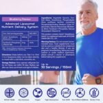 Liposomal Glutathione 500mg (30 Servings - 150ml) High Bioavailability Setria® Glutathione Supplement with Vitamin B6 - Powerful Antioxidant - Vegan, Blueberry Mint Flavour - Image 7