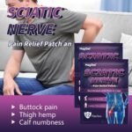 Sciati-ca Pain Relief Patches, 24PCS Herbal Patches for Sci/ATIC Nerve,Back Pain Relief Patches, Sheets Sci/atica Patch,Heat Patches for Joint,Relieve Buttock Pain - Image 6