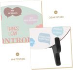 NUOBESTY Emotion Wheel with Stand 2pcs, Desktop Feelings Chart Ornament for Mental Health, Office and Home Decor, Emotions Wheel Decoration for Therapy and Stress Management - Image 8