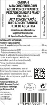 Solgar Omega-3 Double Strength Softgels - 60 count (Pack of 1) - For a Healthy Heart, Brain and Vision - Good Fats to Nourish the Whole Body - Gluten Free - Image 4