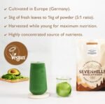 Sevenhills Wholefoods Organic European Barley Grass Powder 1kg, European (EU) | Cultivated in Europe | High in Vitamin C and Iron - Image 4
