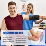 Elbow Splint, Elbow Support Brace for Ulnar Nerve,Fractures,Tennis Elbow,Tendonitis, Night Elbow Sleep Support for Men and Women - Image 5