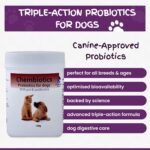 Triple-Action Probiotics for Dogs with Prebiotics & Postbiotics (150g) - Dog Powder Supplement for Upset Tummies, Bloating, Itchy skin, Bad Breath, Healthy Digestion by Chemeyes - All Breeds & Ages - Image 8