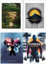 Exercise Journal for Women, Fitness Workout Journal - Weekly Fitness Planner | Gym Workout Tracker, Daily Exercise Book, Wellness Plan Calendar, Accessories - Image 9