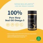Harp Seal Oil, 120 Softgels of 500mg – Canadian Omega Blend with EPA, DHA & DPA for Heart & Brain Health - Image 3