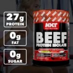 NXT Beef Protein Isolate 540g - High Protein Powder in Natural Amino Acids - Paleo, Keto Friendly - Dairy and Gluten Free | 540g (Strawberry & Lime) - Image 6