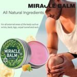 Miracle Balm - Soothing & Relaxing Joint Cream - Herbal Balm for Skincare - Muscle Pain Relief Cream - Body Cream Relieve Discomfort & Non-Sticky & Fast-Absorbing - Image 3