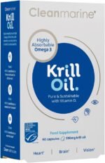 Krill Oil – High Strength Omega 3 with EPA & DHA – Phospholipid Formula for Better Absorption – Plus Astaxanthin, Choline & Vitamin D – Heart, Brain & Eye Support – 60 Capsules - Image 3