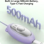 Sleep Aid Device, Microcurrent Sleep Aid for Anxiety Relief and Insomnia, Type-C Charging Calm Carry Portable for Insomnia Relief, Improve Deep Sleep(Purple) - Image 5