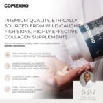 CORREXIKO Marine Collagen Supplement Tablets - 2000mg Hydrolysed Collagen Peptides per Serving with Added Hyaluronic Acid, Vitamin C & Minerals - for Hair, Skin & Nails - 120 Capsules 30 Day Supply - Image 3