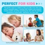 Magnesium Cream for Kids - Natural Soothing & Calming Magnesium Lotion with Aloe Vera & Chamomile, Perfect for Sensitive Skin, Promotes Relaxation & Better Sleep - 120g - Image 4