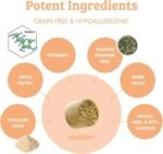 Omni Anal Glands Dog Supplements - Dragons’ Den Winners, One-a-Day Supplement, Psyllium Husk & Apple Pectin - Daily Chew Dog Treat for Full, Blocked, Odorous Glands, 30 Servings, Small 0-15 Kg - Image 4