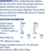 Lucozade Sport Zero Sugar - Orange & Peach 4x500ml | Sugar Free Sports Drink, with Vitamin B3 and electrolyte | Zero Sugar | Only 4 calories per serving | Still | Made with Natural Flavours - Image 3