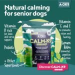 Senior Calm-K9 | 5x100g Multipack | Calming Supplement for Dogs | Helps with Anxiety Relief, Fireworks, Stress & Barking | Natural Ingredients | Mix with Dog or Puppy Food | For Senior Dogs - Image 3