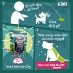 Senior Calm-K9 | 5x100g Multipack | Calming Supplement for Dogs | Helps with Anxiety Relief, Fireworks, Stress & Barking | Natural Ingredients | Mix with Dog or Puppy Food | For Senior Dogs - Image 7