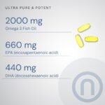 Premium High Strength Omega 3 Fish Oil 2000mg | 660mg EPA & 440mg DHA per Serving | Made in The UK to GMP Standards | Supports Heart, Brain & Eye Health | GMO & Gluten Free | 60 Softgels - Image 7