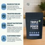 Triple Magnesium Power + Vitamin B6 – 3 Forms: Glycinate, Malate & Taurate – 120 Vegan Capsules – High Absorption for Sleep, Energy, Mood, Muscle & Stress Support - Image 5