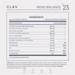 CLAV® Menopause Complex – Meno Balance – Nutrient Support for Women 45+ with Wild Yam, Siberian Rhubarb & Red Clover – 120 Capsules – Vegan - Image 8