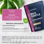 Milk Thistle Tablets | High Strength 240 Vegan Tablets | 8-Month Supply | Silybum Marianum Extract | Recyclable & Resealable Pouch | by Horbaach - Image 4