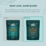 Green Origins Organic Super Cacao Latte Blend to Calm & Balance the Mind | No Added Sugar | Vegan Hot Chocolate Powder | 10 Servings, 150g | Gluten Free, Dairy Free, Kosher - Image 8