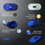 Mouth Tape - Premium Bamboo Silk, Infused with Organic Chamomile Essence, Precision Vent, Hypoallergenic, Medical Adhesive, Promotes Nasal Breathing, Beard Friendly, Men & Women - 30 Tapes - Image 4