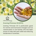 UKHealthHouse Evening Primrose Oil – EPO Capsules, 1000mg x 90 Softgels – High Strength Omega 6 GLA Content – Great for Skin, Immune System, Hormonal Pain, Hot Flushes & Women’s Health - Image 4