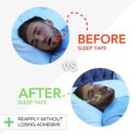 Sleep Tape Affirmations Edition - Looksmaxxing, Helps Nasal Breathing, Prevents Snoring, Improves Facial Structure, Tongue Posture, Strong + Comfortable Adhesion, Sports Friendly (30 Strips) - Image 6