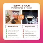 Hot Chocolate Super Blend with Cacao Powder, Ashwagandha, Maca, Lucuma, Turmeric Root & Chaga Mushroom Powder Drink 500g (50-62 Servings) Vegan Friendly & UK Made - Image 5