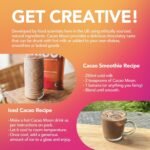 Hot Chocolate Super Blend with Cacao Powder, Ashwagandha, Maca, Lucuma, Turmeric Root & Chaga Mushroom Powder Drink 500g (50-62 Servings) Vegan Friendly & UK Made - Image 6