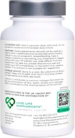 Marine Collagen Skin Boost+ with Astaxanthin & Hyaluronic Acid, 120 Capsules - 2 Month Supply, Also Cartidyss® (Type II), Vitamin C, Vitamin E, Bamboo Stem Extract, Biotin - for Skin, Hair, Nails - Image 4