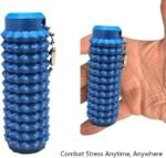 Spiky Grippie Stim Keychain, Anxiety Relief Pain Stim Bumpy Fidget Keychain, Stress, ADHD, Venting Key Pendant, Pocket Mini Fidget Toy, Little Ouchies Fidget, Novelty Gifts for Friends (Blue) - Image 3
