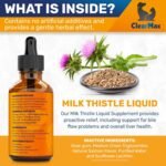 Milk Thistle for Dogs & Cats – Liver Support for Dogs & Cats – Kidney Support – 2Oz - Image 3