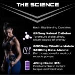 SCI-MX - X-PLODE Pre-Workout - 300g - Blackcurrant Flavour - 250mg Caffeine, 6g Citrulline Malate, 3.2g Beta Alanine / serving - Suitable for Vegetarians + Vegans - Image 4