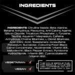SCI-MX - X-PLODE Pre-Workout - 300g - Blackcurrant Flavour - 250mg Caffeine, 6g Citrulline Malate, 3.2g Beta Alanine / serving - Suitable for Vegetarians + Vegans - Image 8