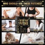 Detox Foot Patches, Foot Pads, 40pcs Natural and Gentle Detox Foots Pads, Foots Patches to Deep Cleansing, Improve Sleep Quality, Relieve Body Stress - Image 5
