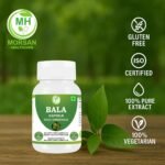Bala (SIDA cordifolia) Capsule | Pack of 60 x 500 MG. Vegetarian Capsules | Natural Herbal Supplement | GMP Certified | Gluten Free (Pack of 2) - Image 4
