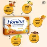 Dabur Honitus Herbal Honey Flavor - 24 Lozenges | Effective Relief from Cough & Sore Throat Pain - Image 4