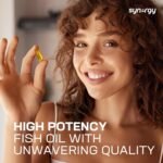 Synergy Worldwide Omega-3 60 Capsules | High Potency Fish Oil Supplement for Heart, Brain & Eye Health | 1000mg Fish Oil | Supports Normal Brain Function, Heart Health & Vision | 68,8 g - Image 3