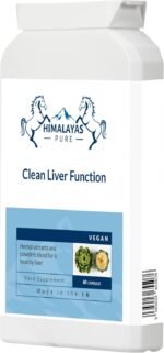 Clean Liver Function Liver Support Formula for Healthy Liver Function and Body Detoxification with Herbal Extracts and Powders Blend, Plus Vitamins 60 Capsules,Liver Clear - Image 4